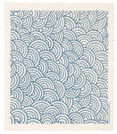 circles blue  swedish dishcloth:  biodegradable & compostable dishcloth made of 70% cellulose/30% cotton & water-based inks