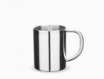 stainless steel 8 oz double wall mug