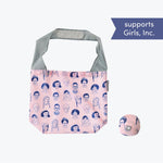 flip & tumble 24-7 reusable shopping bag trailblazers print
