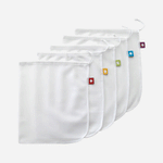 flip & tumble reusable produce bags, set of 5