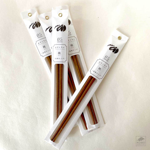 fruit wood chopsticks, peach wood