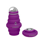 plum hydaway 17oz water bottle is the collapsible, ultra-stashable, planet-friendly, go-anywhere way to stay hydrated
