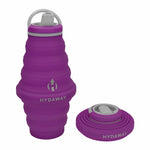 plum hydaway 25oz water bottle is the collapsible, ultra-stashable, planet-friendly, go-anywhere way to stay hydrated
