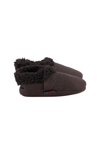 kina wool booties chocolate