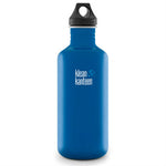 klean kanteen 40 oz blue planet standard mouth water bottle. bpa & bps free.