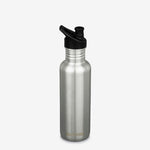 klean kanteen 27 oz brushed stainless standard mouth water bottle. bpa & bps free.