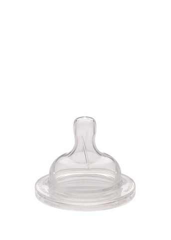 klean kanteen baby bottle fast flow nipple features a medical-grade, silicone nipple