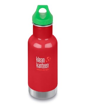 Klean Kanteen Kid Classic Stainless Steel Water Bottle w Sport Cap 12oz