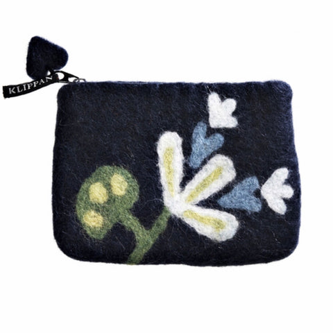 klippan felted wool purse, alma