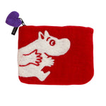 klippan felted wool purse, moomin