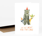 here for the cake, little truth studios