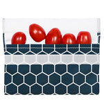 lunchskins reusable snack bag charcoal honeycomb