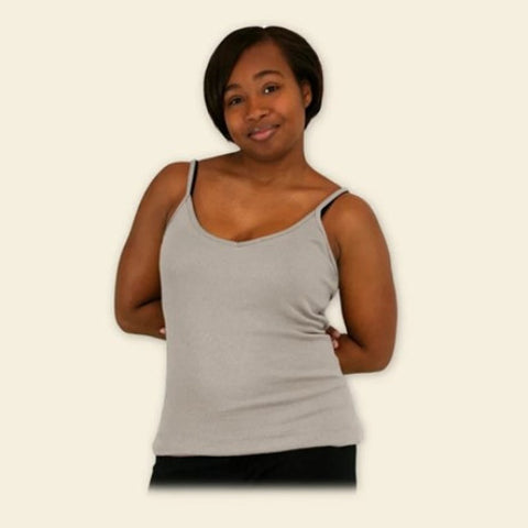 Maggie's Organics Organic Cotton Greige XL Basic Camisole