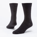 9-11, 10-13 black maggie's organics organic wool dress sock made in the usa from organic merino wool