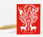 Ever So Grateful Winter Deer | Meera Lee Patel