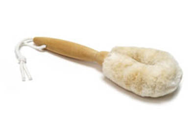 merben soft jute bikini brush 7” length