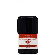 american provenance grapefruit travel size all natural deodorant has no aluminum, no harsh chemicals, no preservatives and no artificial fragrances