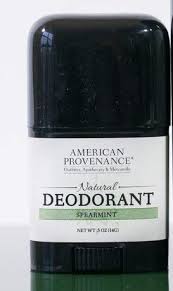 american provenance mini spearmint all natural deodorant has no aluminum, no harsh chemicals, no preservatives and no artificial fragrances