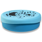 modern-twist hedgehog family - cornflower meal sets come with a food bowl and lid made of 100% pure food-grade silicone