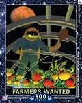 farmers wanted, nasa space travel poster
