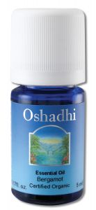 oshadhi essential oil singles bergamot extra organic 5 ml