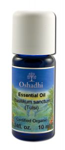 oshadhi essential oil singles basil sanctum tulsi 10 ml