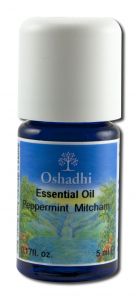 oshadhi essential oil singles peppermint, mitcham 5 ml