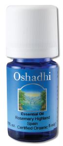 oshadhi essential oil singles rosemary highland organic 5 ml