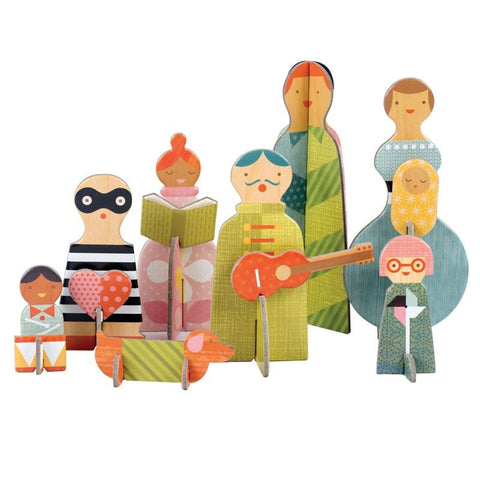 petit collage pop out happy town