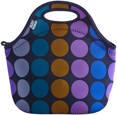 built new york plum dot gourmet togo lunch bag