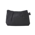 fog linen medium shire pouch black