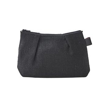 fog linen medium shire pouch black