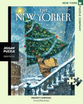 New York Puzzle Companys 1,000 piece jigsaw puzzle of the New Yorker cover priority shipping. Made in the USA