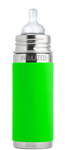 pura 9oz green stainless steel baby bottle