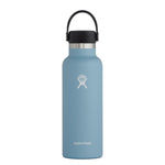 hydro flask standard mouth 18 oz with flex lid - rain