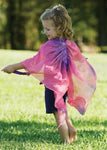 sarah's silks fairy silk wings, pink and purple