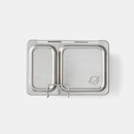 planetbox shuttle stainless steel lunchbox - closed