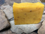 organic golden lavender soap made from all-natural food grade organic oils & essential oils. vegan. small batch locally made
