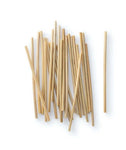 straw straws by bambu - set of 50 biodegradable and compostable straws made from 100% natural wheat