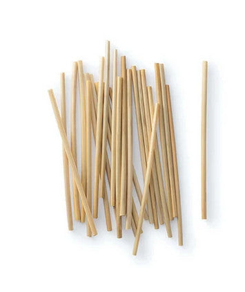 straw straws by bambu - set of 50 biodegradable and compostable straws made from 100% natural wheat