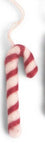 felt candy cane ornament