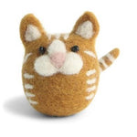 felt cat ornament
