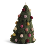 felt green tree ornament