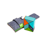 tegu pocket pouch prism magnetic wooden blocks 6 pieces, nelson