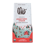 theo chocolate peppermint crunch 70% dark chocolate