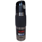 thermos vacuum insulated 18 ounce stainless steel hydration bottle charcoal