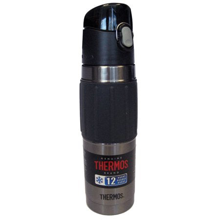 thermos vacuum insulated 18 ounce stainless steel hydration bottle charcoal
