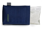 u-konserve ice pack - navy keeps your packed meal cool and fresh. non-toxic gel pack & cover made from recycled plastic bottles