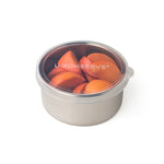 u-konserve round 9oz container with clear silicone lid