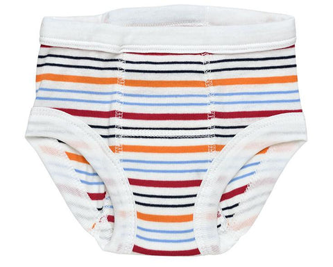 under the nile potty training pants, carnival stripe